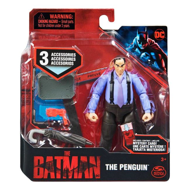 Batman Figura de 10cm Boneco Pinguim Batman o Filme Sunny