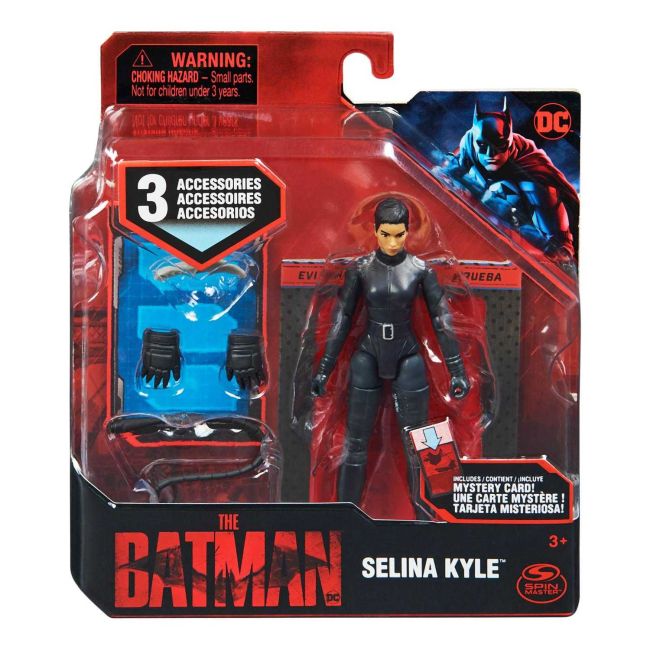 Batman Mulher Gato Figura de 10cm Boneco Selina Kyle Batman o Filme Sunny