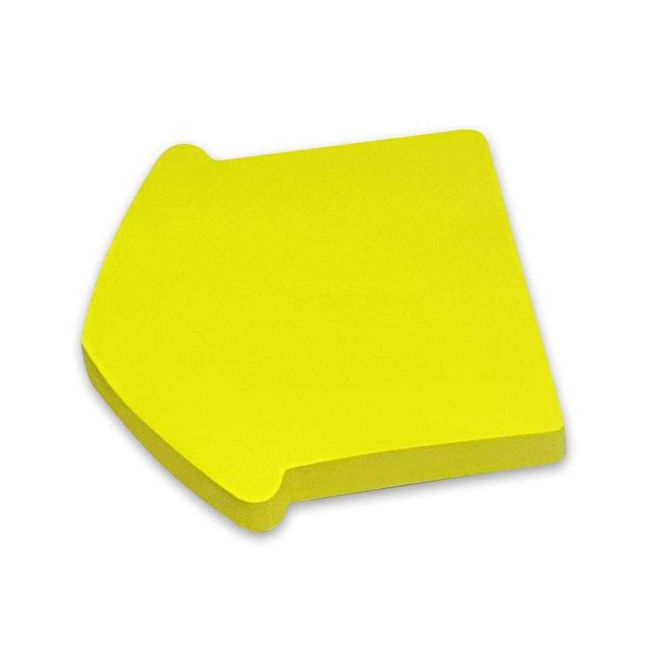 Bloco Adesivo de Anotações Amarelo Neon 100 Folhas Seta Eagle