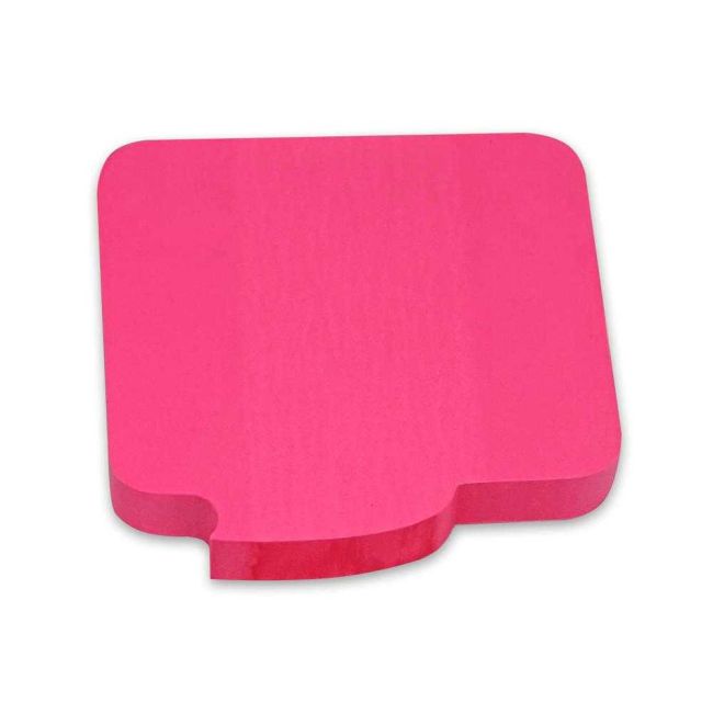 Bloco Adesivo de Anotações Rosa Neon 100 Folhas Bate Papo Eagle
