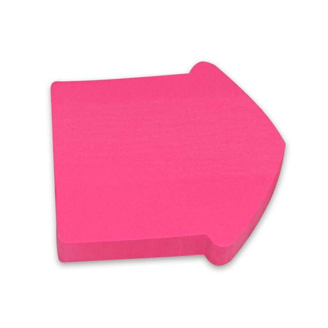 Bloco Adesivo de Anotações Rosa Neon 100 Folhas Seta Eagle