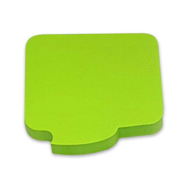 Bloco Adesivo de Anotações Verde Neon 100 Folhas Bate Papo Eagle