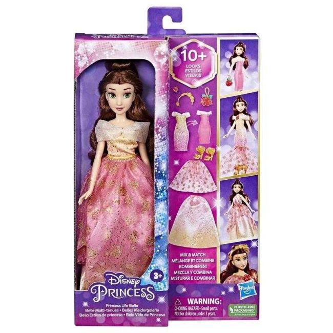 Boneca Articulada Bela Vida de Princesa Disney Hasbro