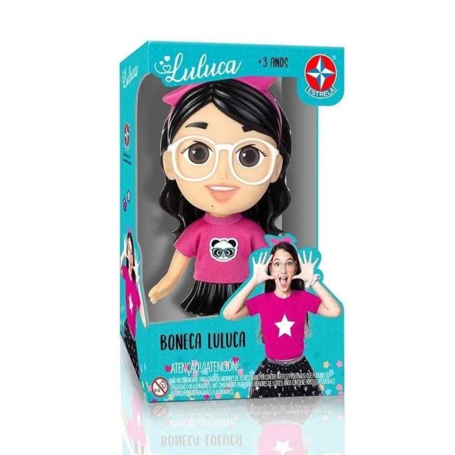 Boneca Luluca 20cm Brinquedo Estrela