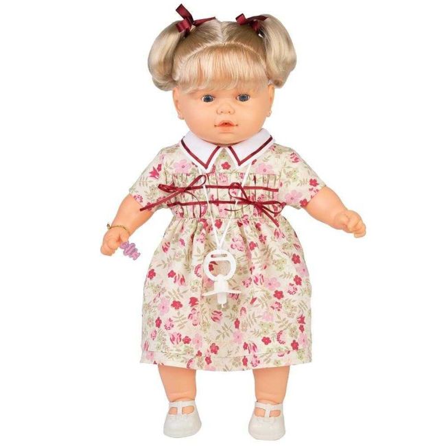 Boneca Meu Bebê Benzinho Vestido Florido Estrela