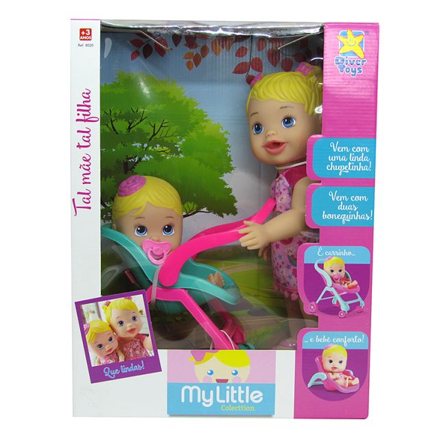 Boneca My Little Collection Tal Mãe Tal Filha Divertoys