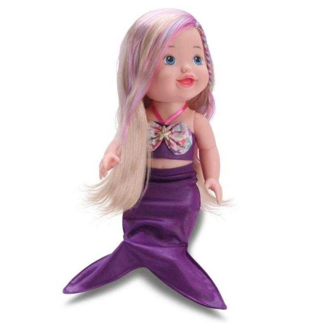 Boneca Sereia Lilás My Little Collection 30cm Divertoys