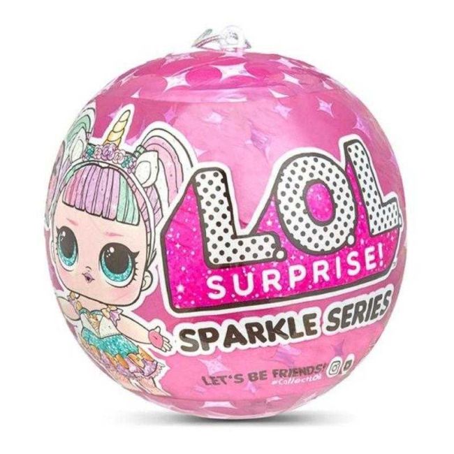Boneca Surpresa LOL Surprise Sparkle Series 7 Surpresas Candide