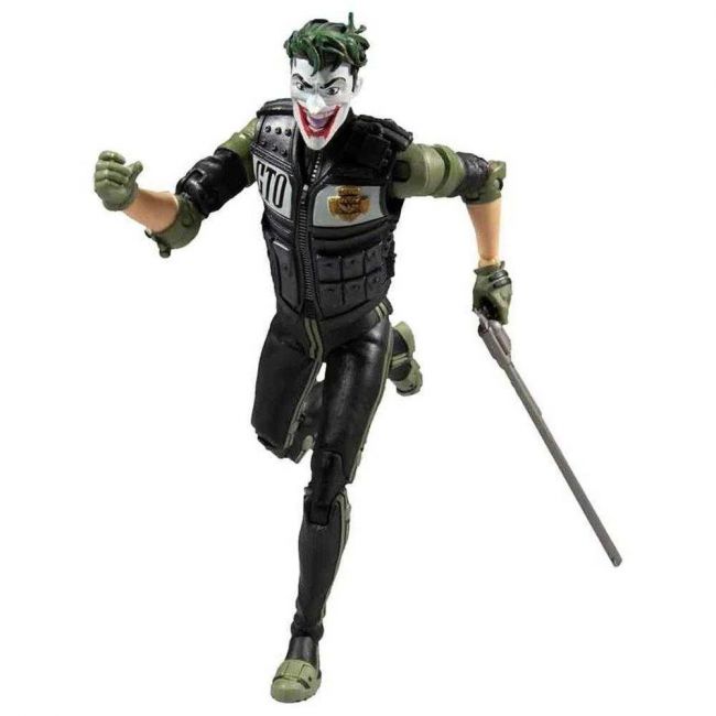 Boneco Articulado Coringa Batman White Knight DC Multiverse McFarlane