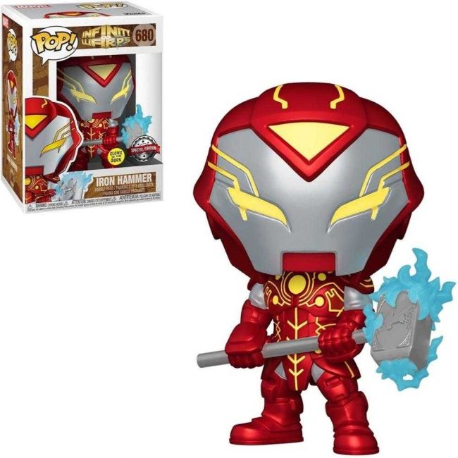 Boneco Funko Pop Infinty Warps Iron Hammer 680