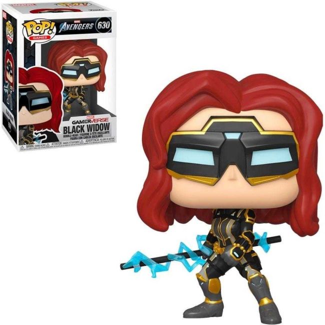 Boneco Funko Pop Marvel Black Widow Gamer Verse 630
