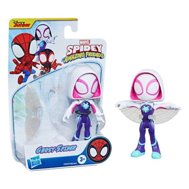 Boneco Ghost-Spider Spidey Amazing Friends Marvel Disney Junior Hasbro