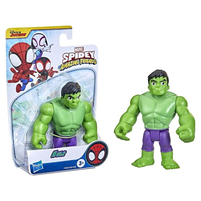 Boneco Hulk Spidey Amazing Friends Marvel Disney Junior Hasbro