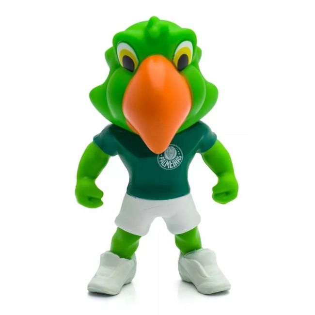 Boneco Mascote de Futebol Palmeiras Periquito Polo Art
