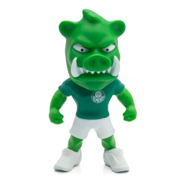 Boneco Mascote de Futebol Palmeiras Porco Polo Art
