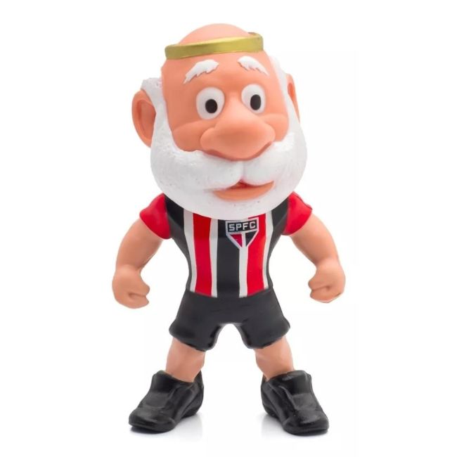 Boneco Mascote de Futebol São Paulo Fc Camisa 2 Polo Art
