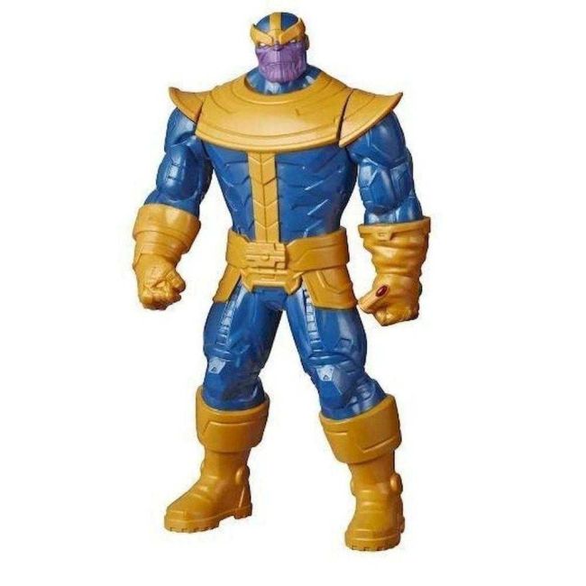 Boneco Thanos 24cm Figura Olympus Marvel Avengers Hasbro