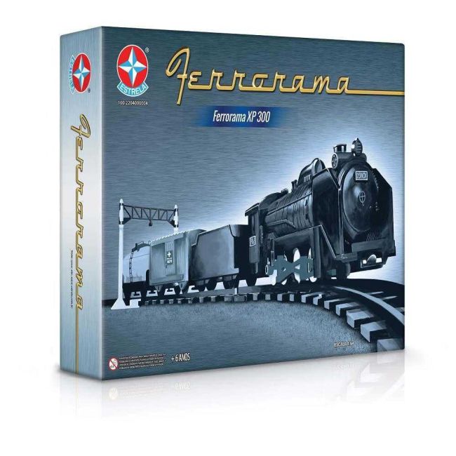 Brinquedo Trem Ferrorama Modelo Xp 300 Original Da Estrela