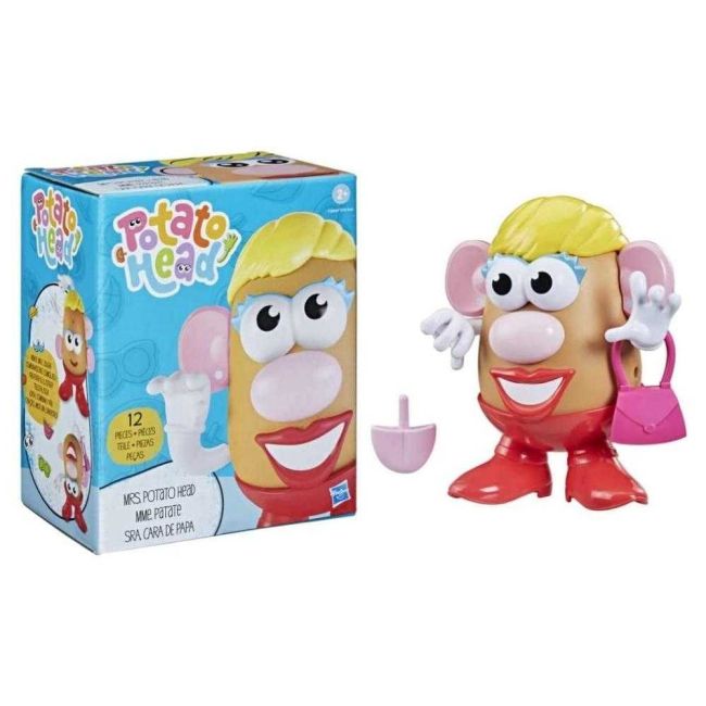 Cabeça de Batata Mrs. Potato Head Sra. 12 Peças Playskool Hasbro