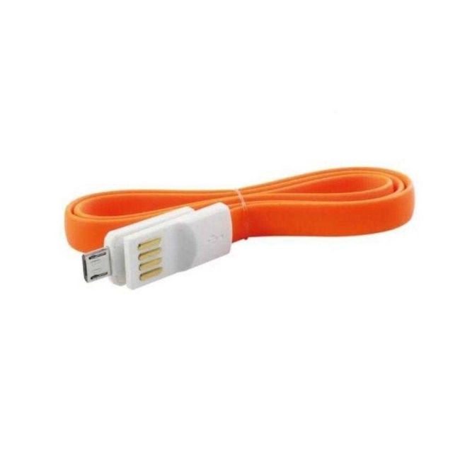 Cabo Celular Micro Usb 50cm Laranja Oex