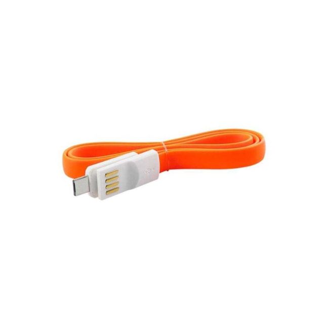Cabo Celular Usb Tipo C 50cm Laranja Oex
