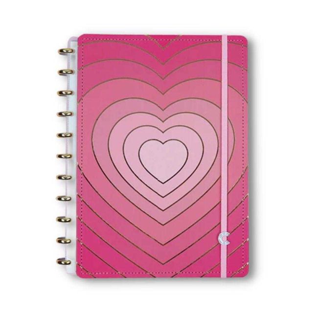 Caderno Inteligente Ci Golden Love Grande
