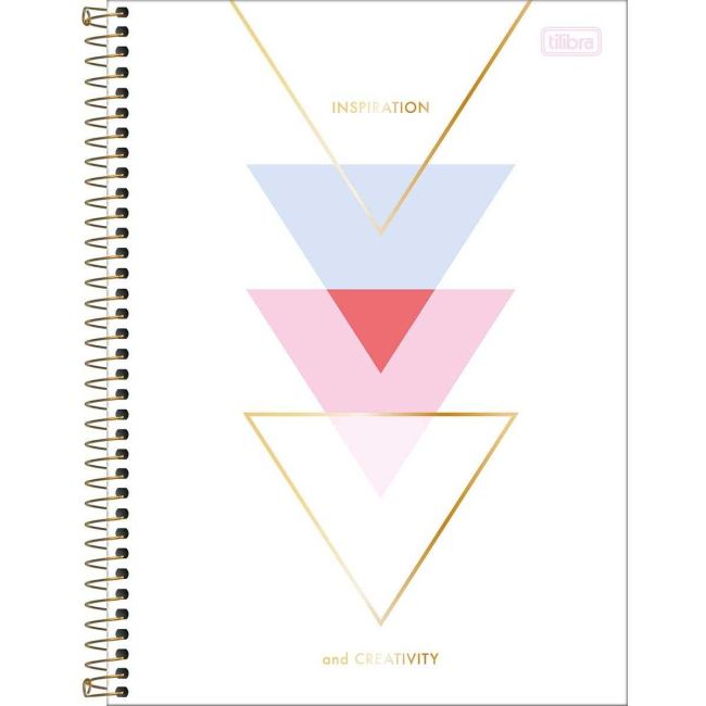 Caderno Universitário Espiral 1 Matérias 80 Folhas Midtown D Tilibra