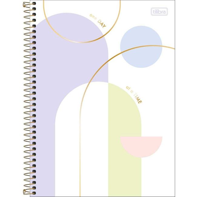 Caderno Universitário Espiral 10 Matérias 160 Folhas Midtown C Tilibra
