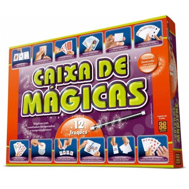 Caixa de Mágicas com 12 Truques Grow