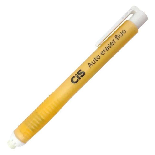 Caneta Borracha Auto Eraser Fluo Laranja Cis