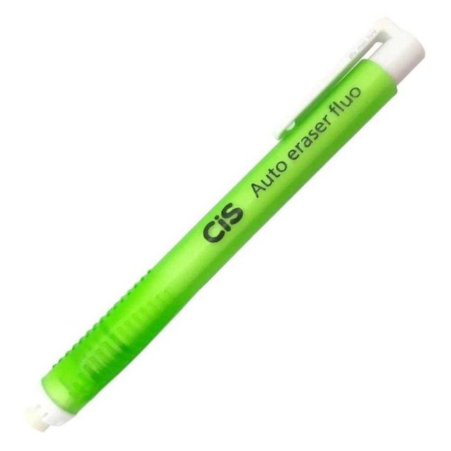Caneta Borracha Auto Eraser Fluo Verde Cis
