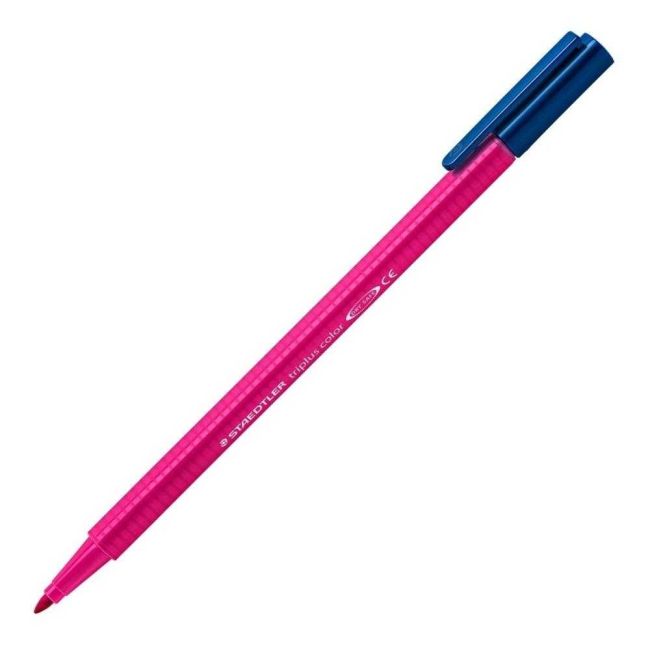 Caneta Color Hidrocor Triplus 1.0 Magenta 20 Staedtler