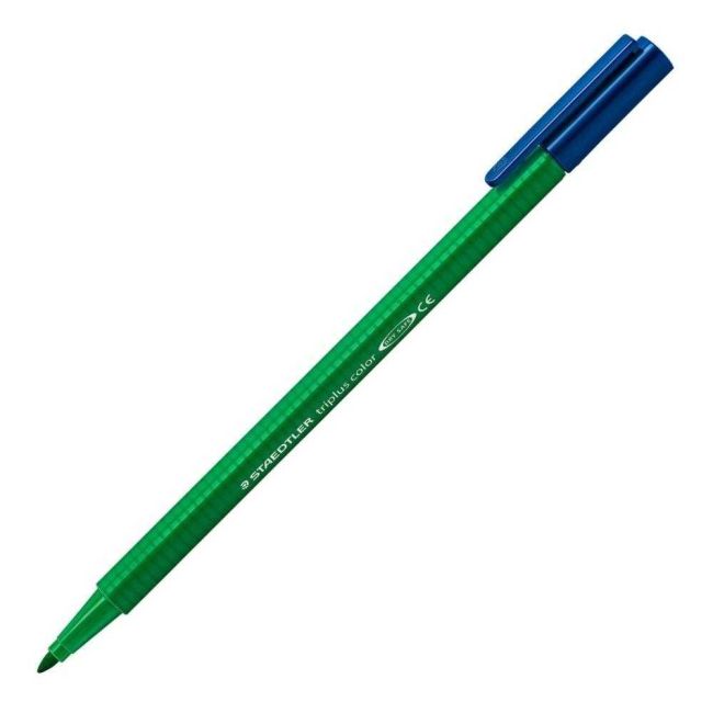 Caneta Color Hidrocor Triplus 1.0 Verde 5 Staedtler