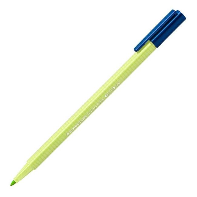 Caneta Color Hidrocor Triplus 1.0 Verde Lima 53 Staedtler