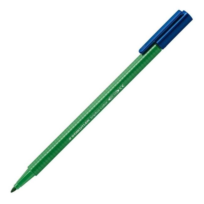 Caneta Color Hidrocor Triplus 1.0 Verde Sap 52 Staedtler