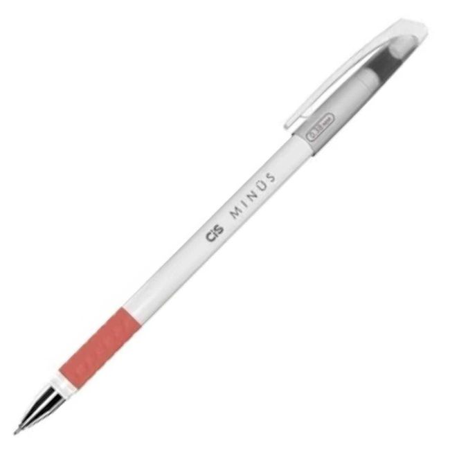 Caneta Esferográfica Minus Escrita Vermelha 0.4mm Cis