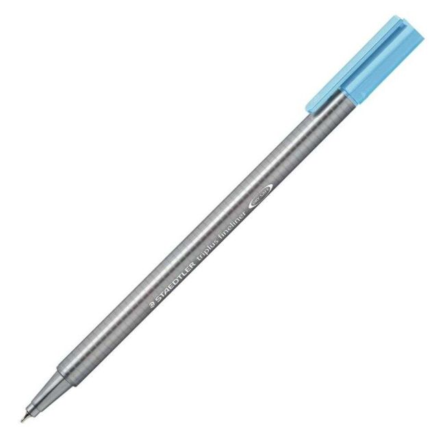 Caneta Fineliner Hidrográfica Triplus 0.3 Azul Aqua 34 Staedtler