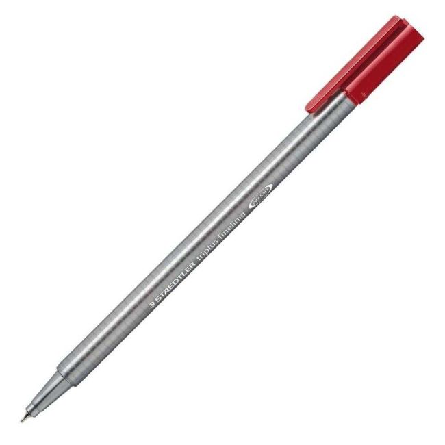Caneta Fineliner Hidrográfica Triplus 0.3 Carmim 29 Staedtler