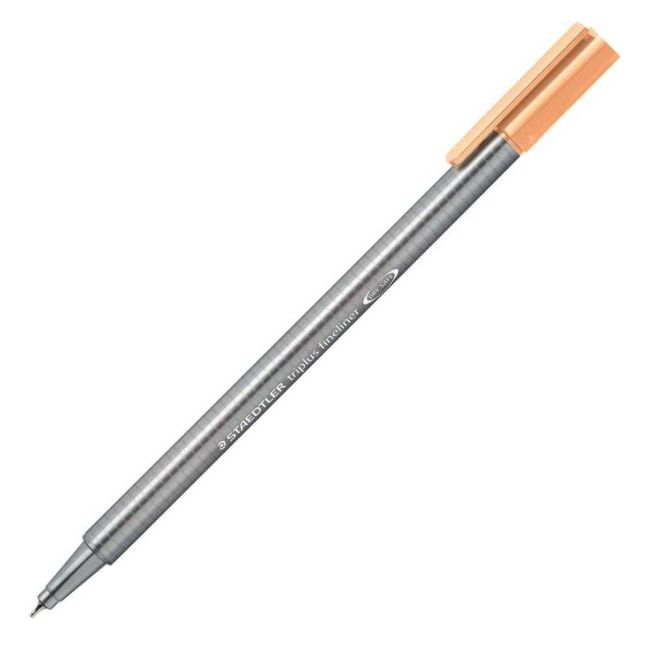Caneta Fineliner Hidrográfica Triplus 0.3 Pêssego 430 Staedtler