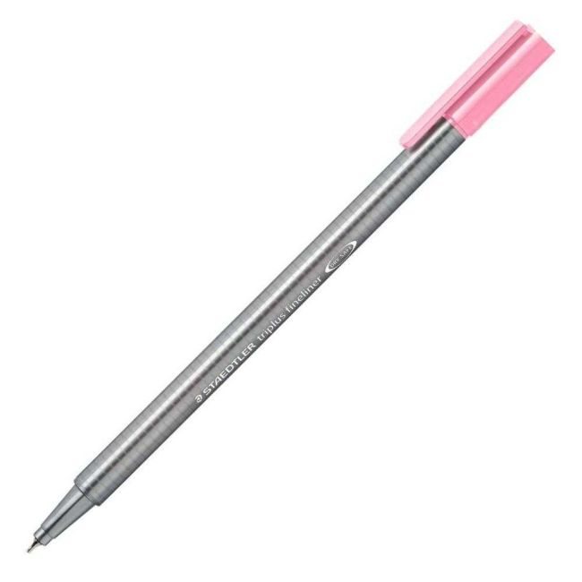 Caneta Fineliner Hidrográfica Triplus 0.3 Rosa Claro 21 Staedtler