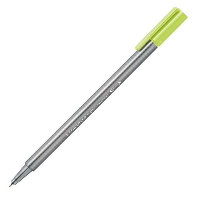 Caneta Fineliner Hidrográfica Triplus 0.3 Verde Limão 53 Staedtler