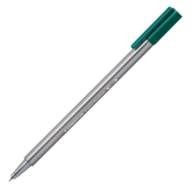 Caneta Fineliner Hidrográfica Triplus 0.3 Verde Mar 38 Staedtler