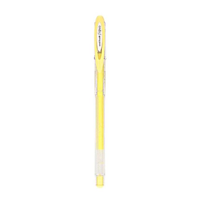Caneta Gel Signo Angelic Color Amarela Pastel 0,7mm UM-120AC Uni-ball