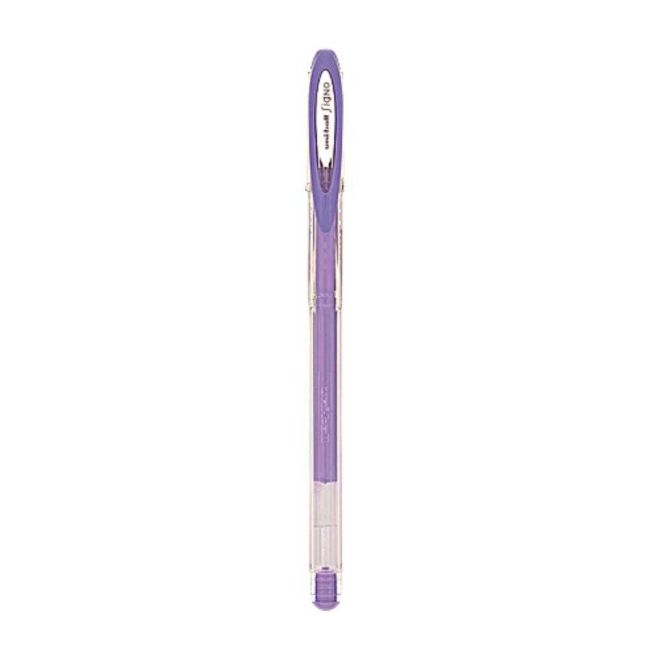 Caneta Gel Signo Angelic Color Lilás Pastel 0,7mm UM-120AC Uni-ball