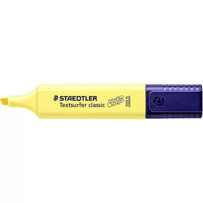 Caneta Marca Texto Marcador Amarelo Brilho Staedtler