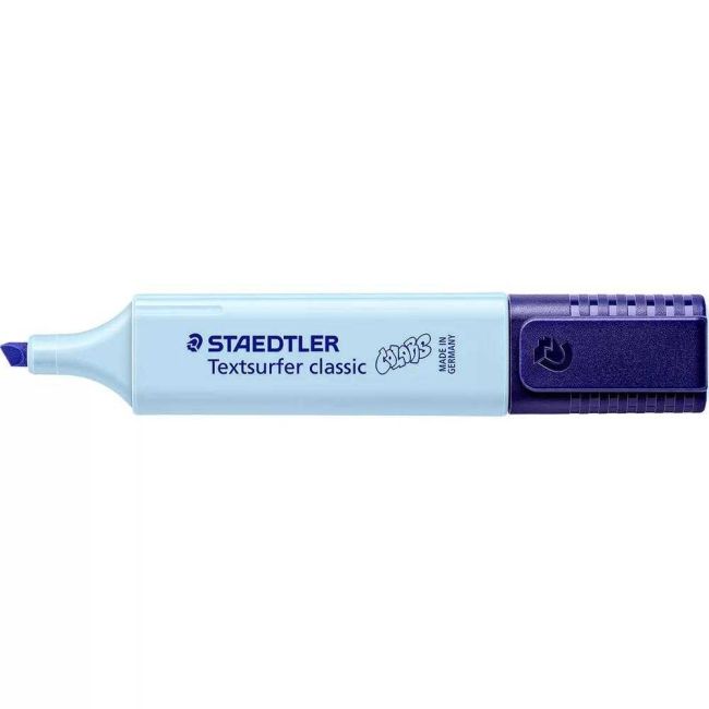 Caneta Marca Texto Marcador Azul Pastel Staedtler