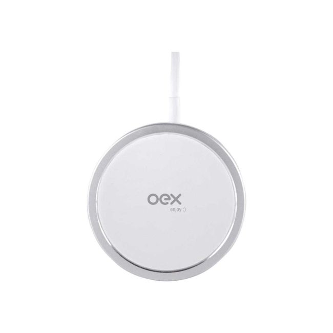 Carregador sem Fio Wireless Rápido de Indução Conexão Tipo C Oex