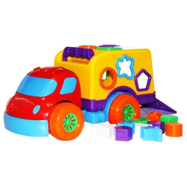 Carrinho Robustus Baby Blocos Didáticos Divertoys