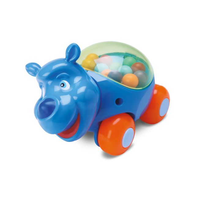 Chocalho Infantil Diver For Baby Rinoceronte Azul Divertoys