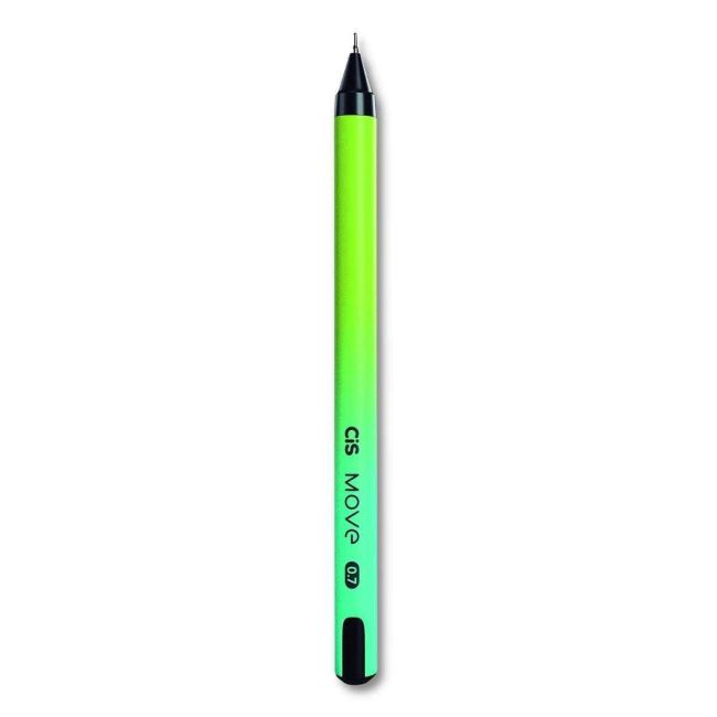Cis Move Caneta Esferográfica Ponta Agulha 0.7mm Verde Cis
